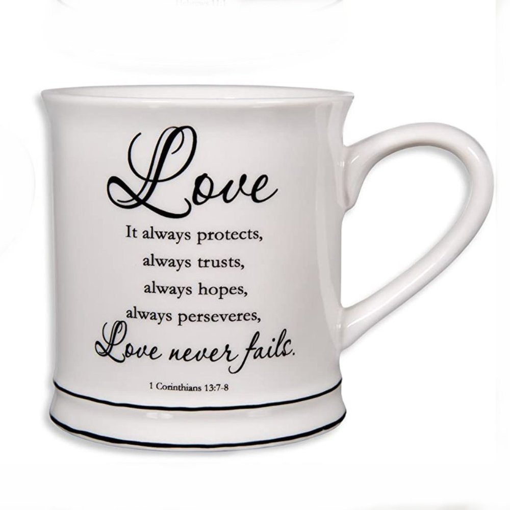 NWT Homeessentials 14-OZ Bible Verse Coffee Mug